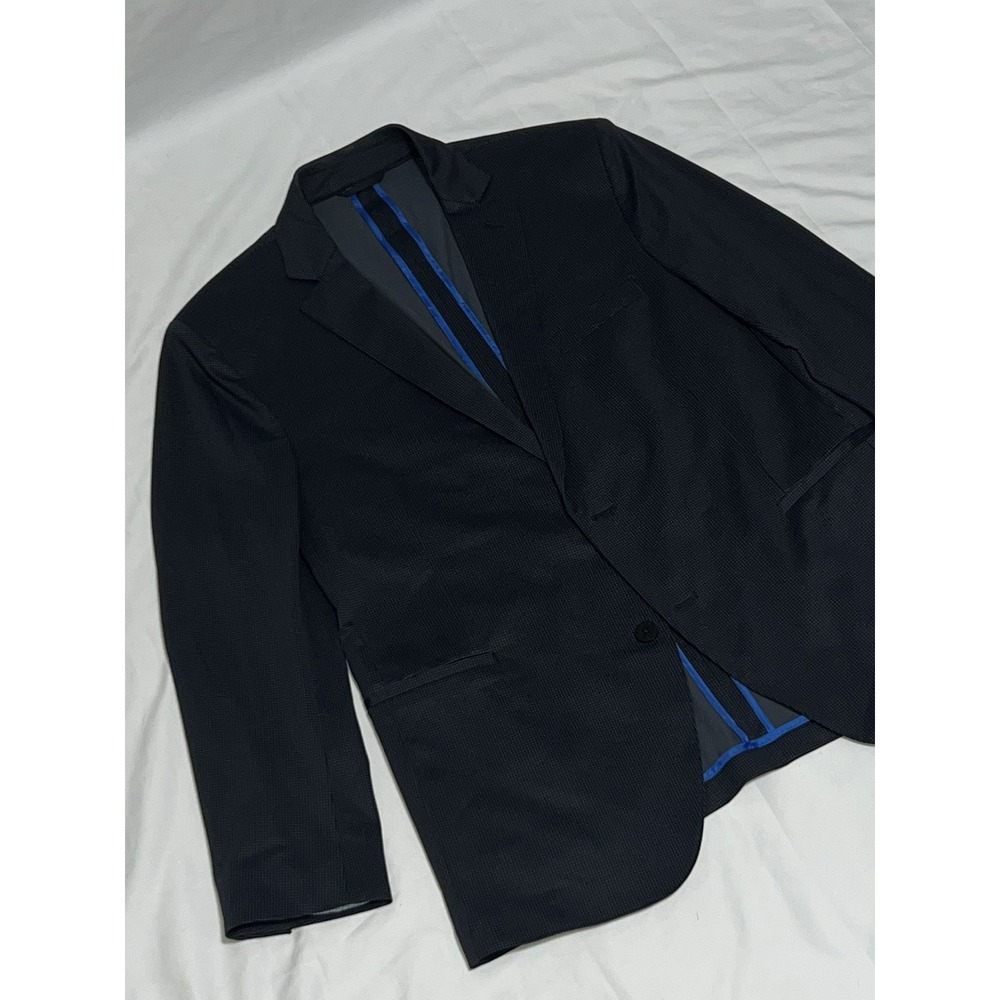 Twillory Performance For The Hustle Navy Blue Jacket Blazer Soft Sport Coat 44R